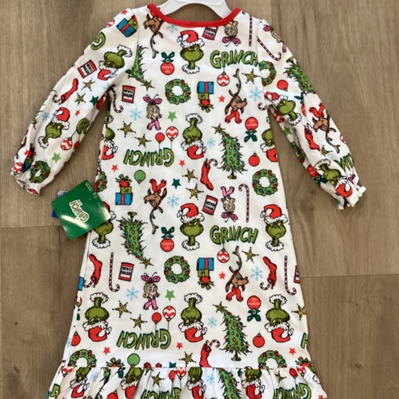REDUCED HOW THE GRINCH STOLE CHRISTMAS GIRLS PAJAMAS GOWN DRESS VARIOUS - Picture 3 of 8